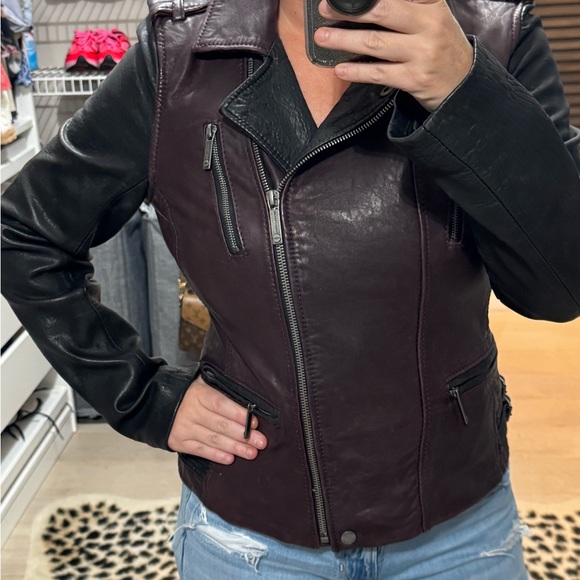Michael Kors leather jacket - Picture 3 of 8